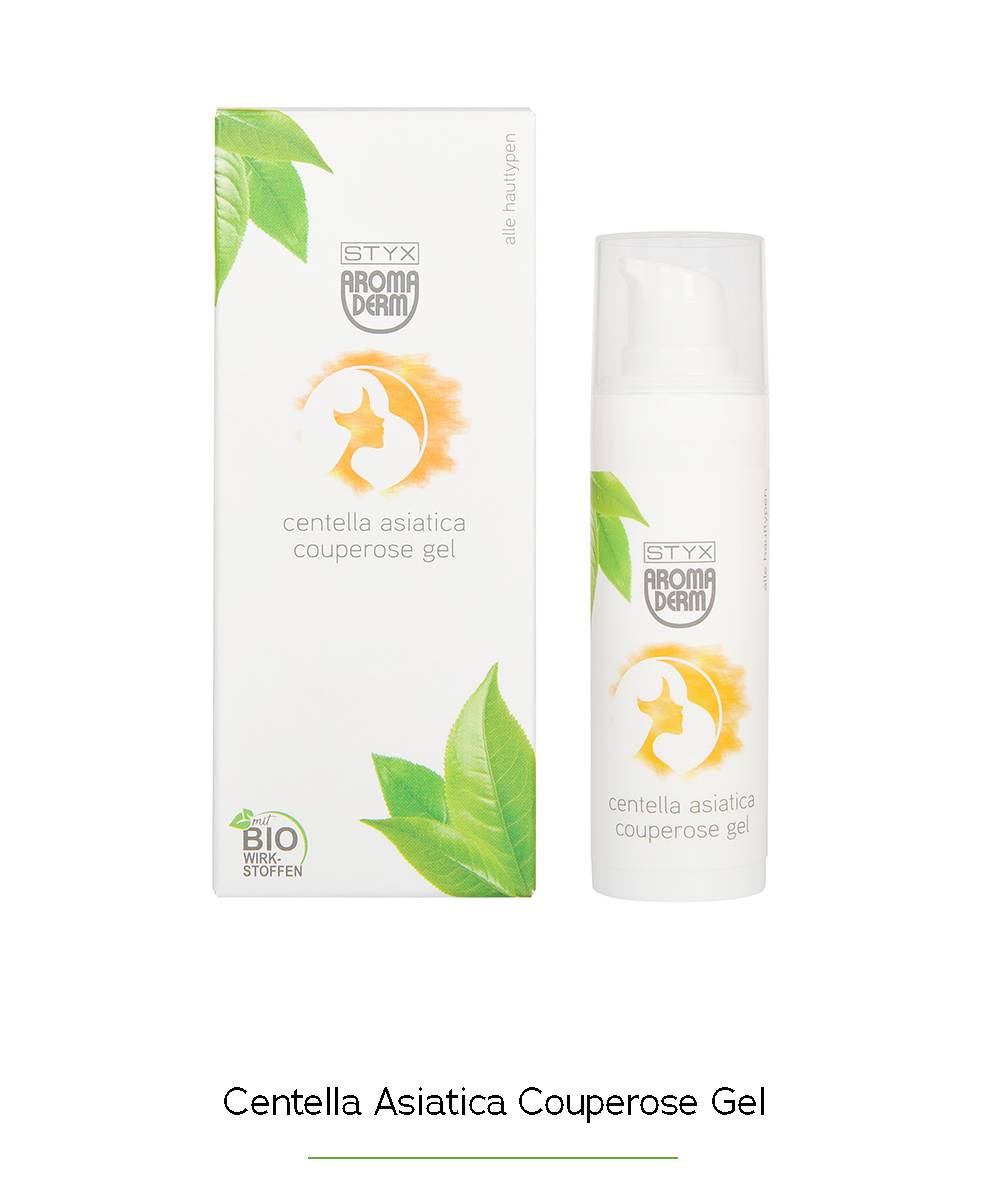 Das beruhigende und stabilisierende Couperose Gel ist zur kosmetischen Pflege von Couperose entwickelt worden.